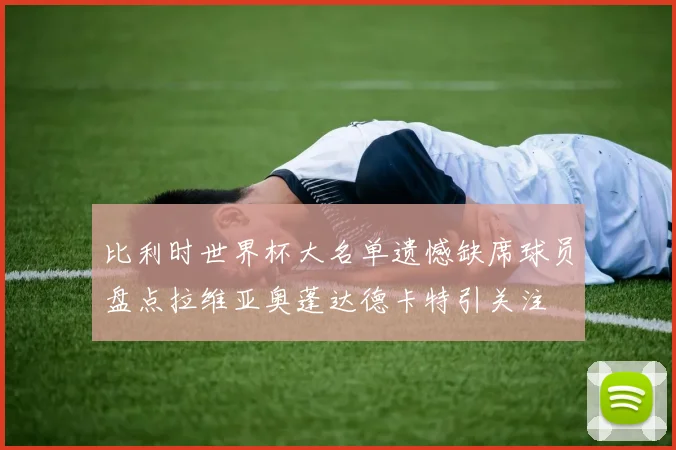 比利时世界杯大名单遗憾缺席球员盘点拉维亚奥蓬达德卡特引关注